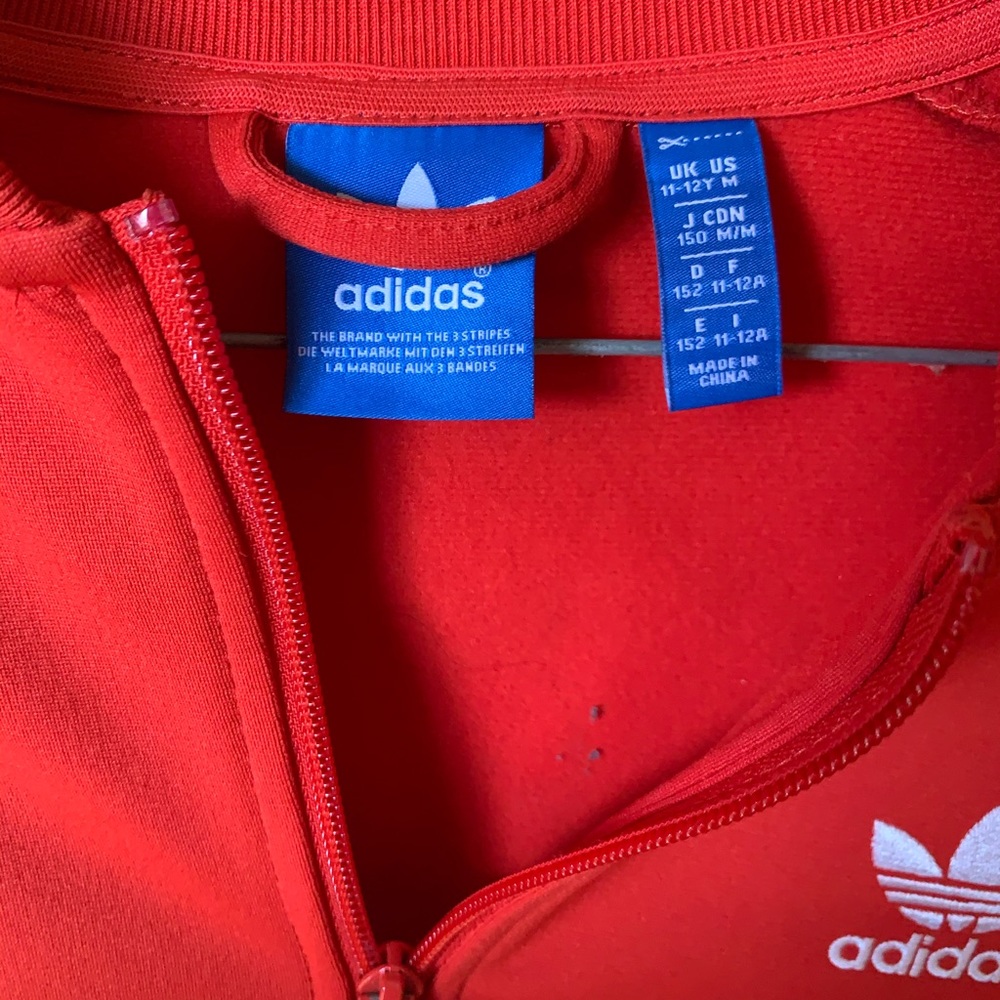Adidas jacket (full zipper)